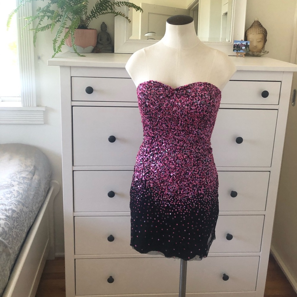 Ombré dress